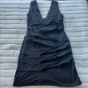 Elegant Black Sleeveless Dress